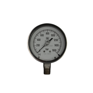 100mm All Stainless Bottom Entry Gauge